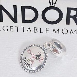 Pandora Hawaii Aloha Exclusive Dangle Charm S925 Silver with box